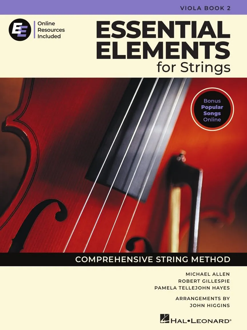 Hal Leonard Essential Elements for Strings - Viola Book 1 with Online Resources