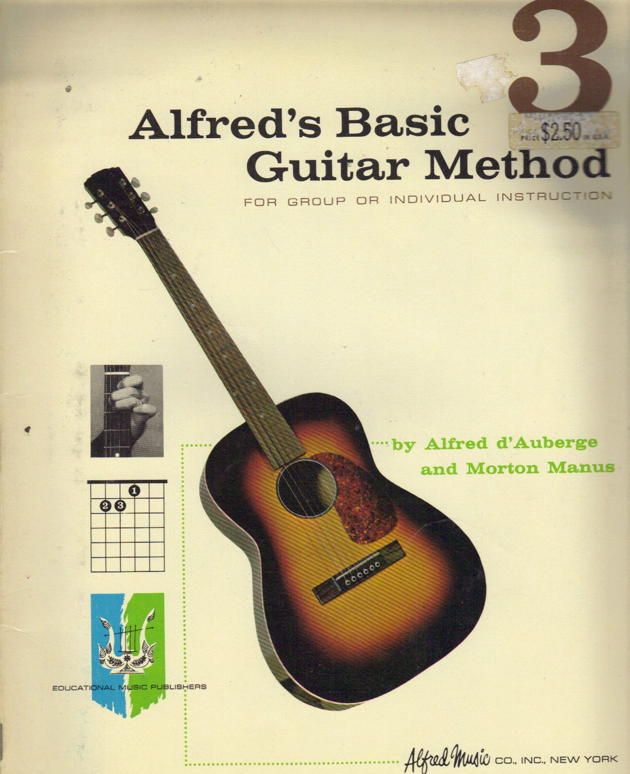 Alfred's Basic Guitar Method 3 * New Edition Item #33308