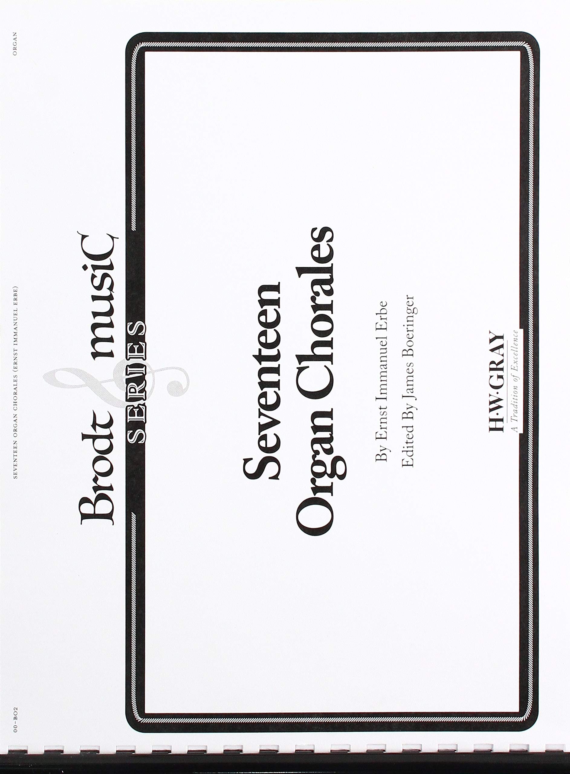 Seventeen Organ Chorales