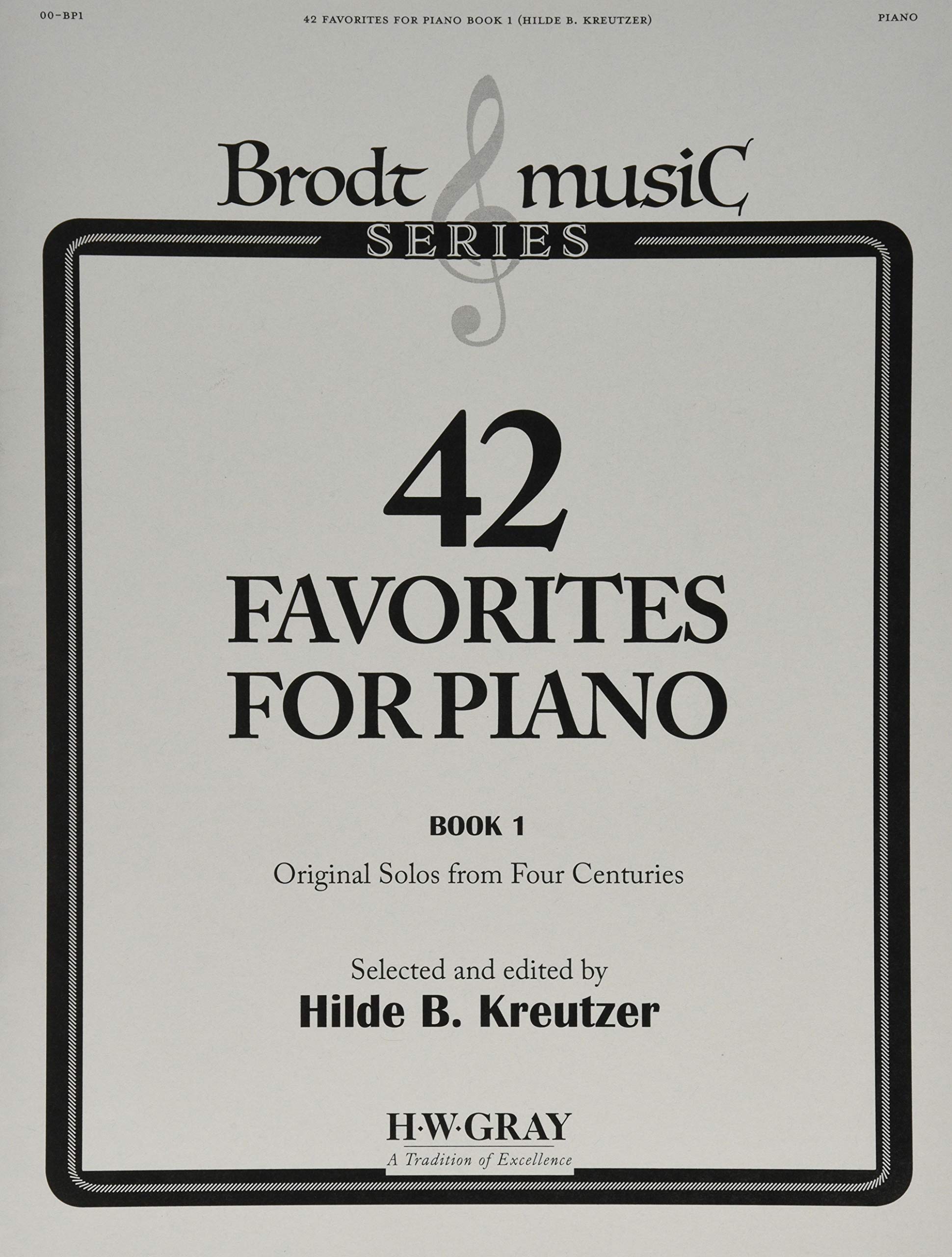 42 Favorites for Piano, Book 1