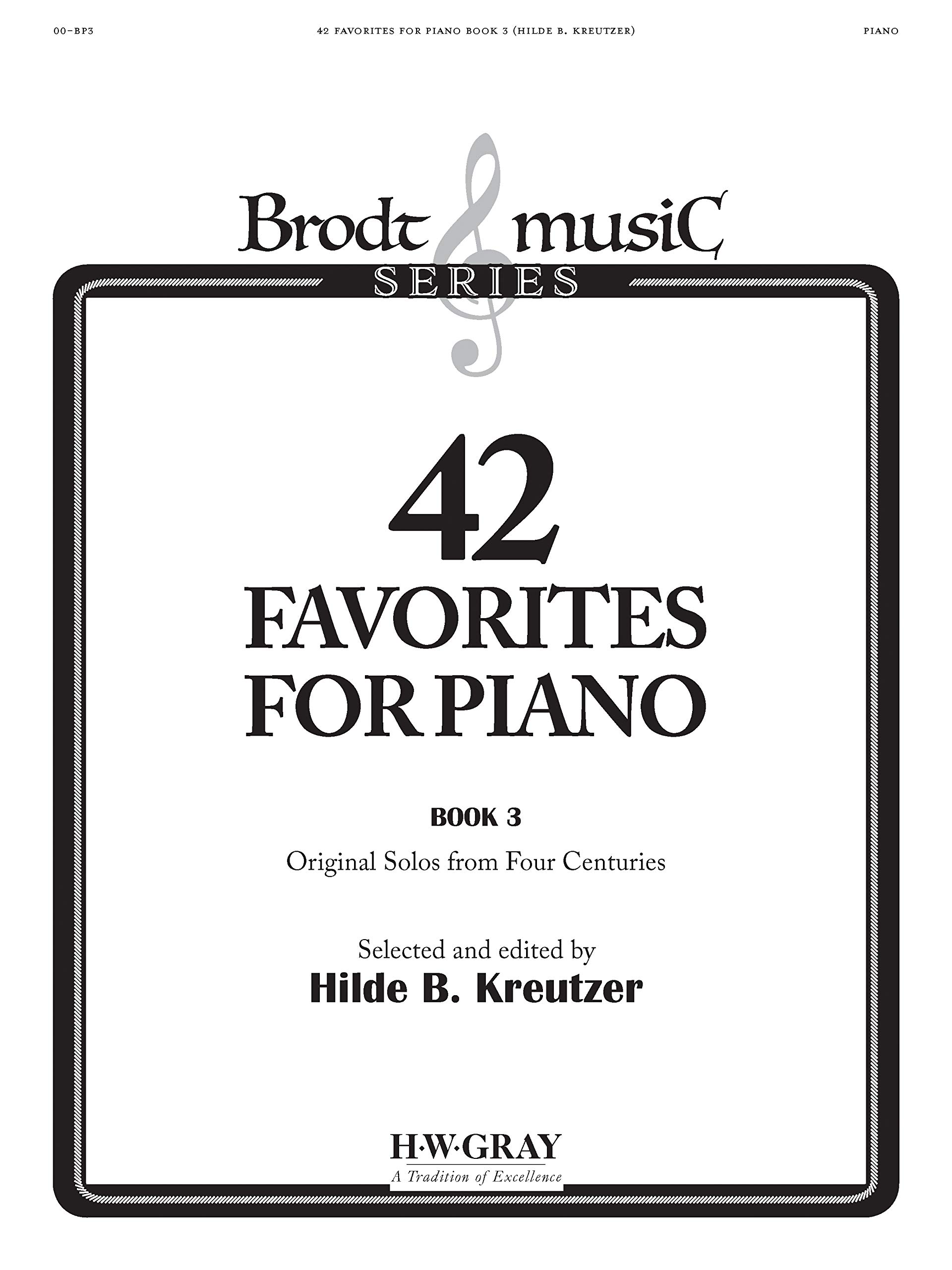 42 Favorites for Piano, Book 3
