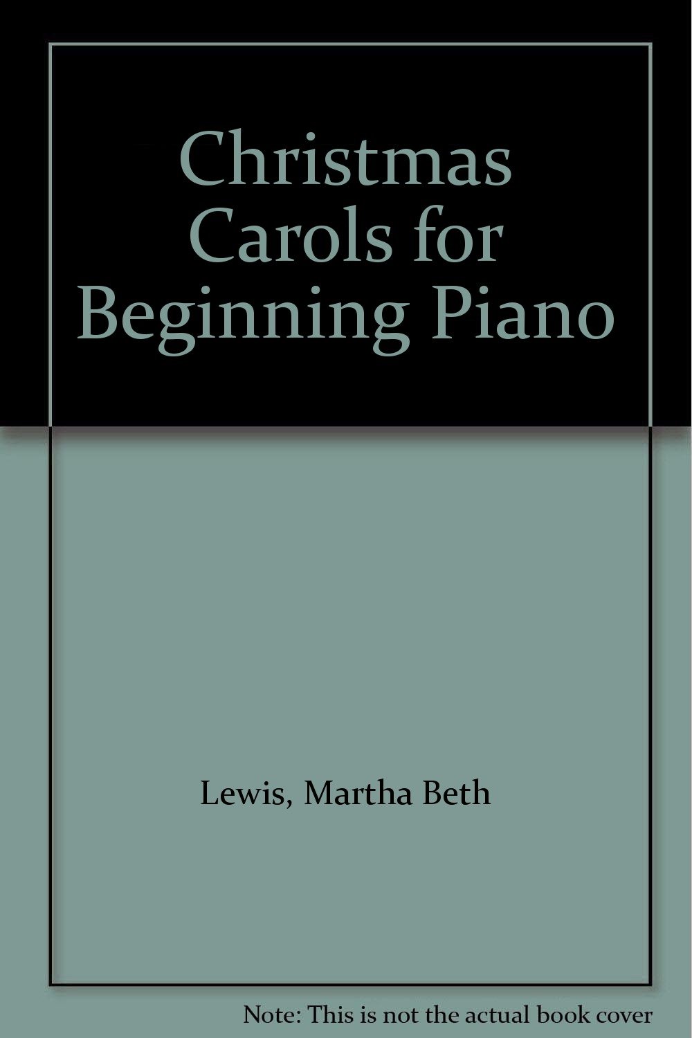 Christmas Carols for Beginning Piano