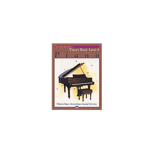 Alfred's Basic Piano Library: Theory Book 6