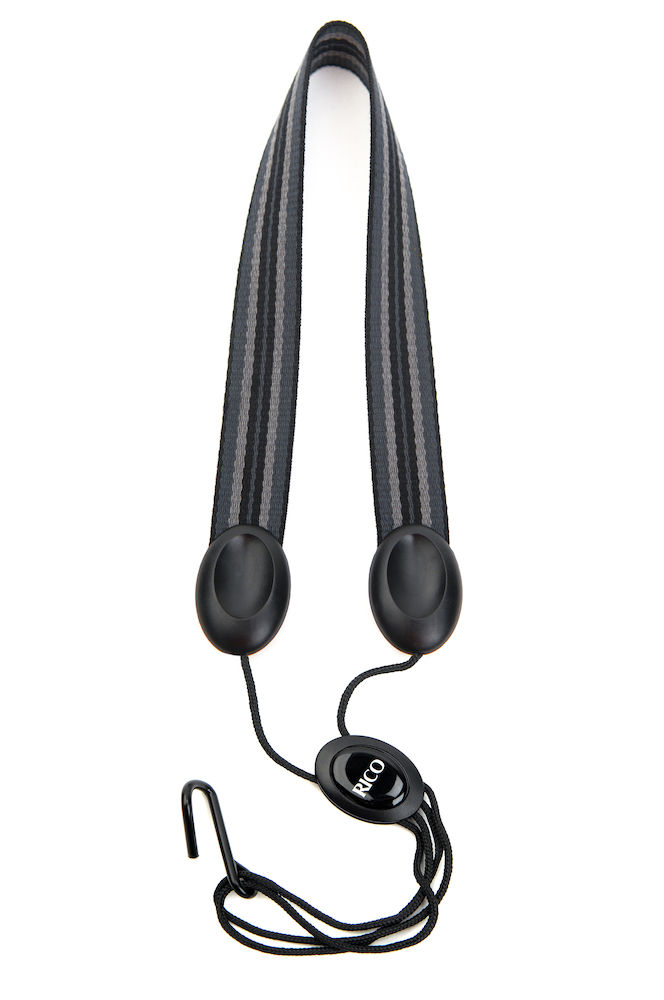 Rico Saxophone Strap, Soprano/Alto, Jazz Stripe