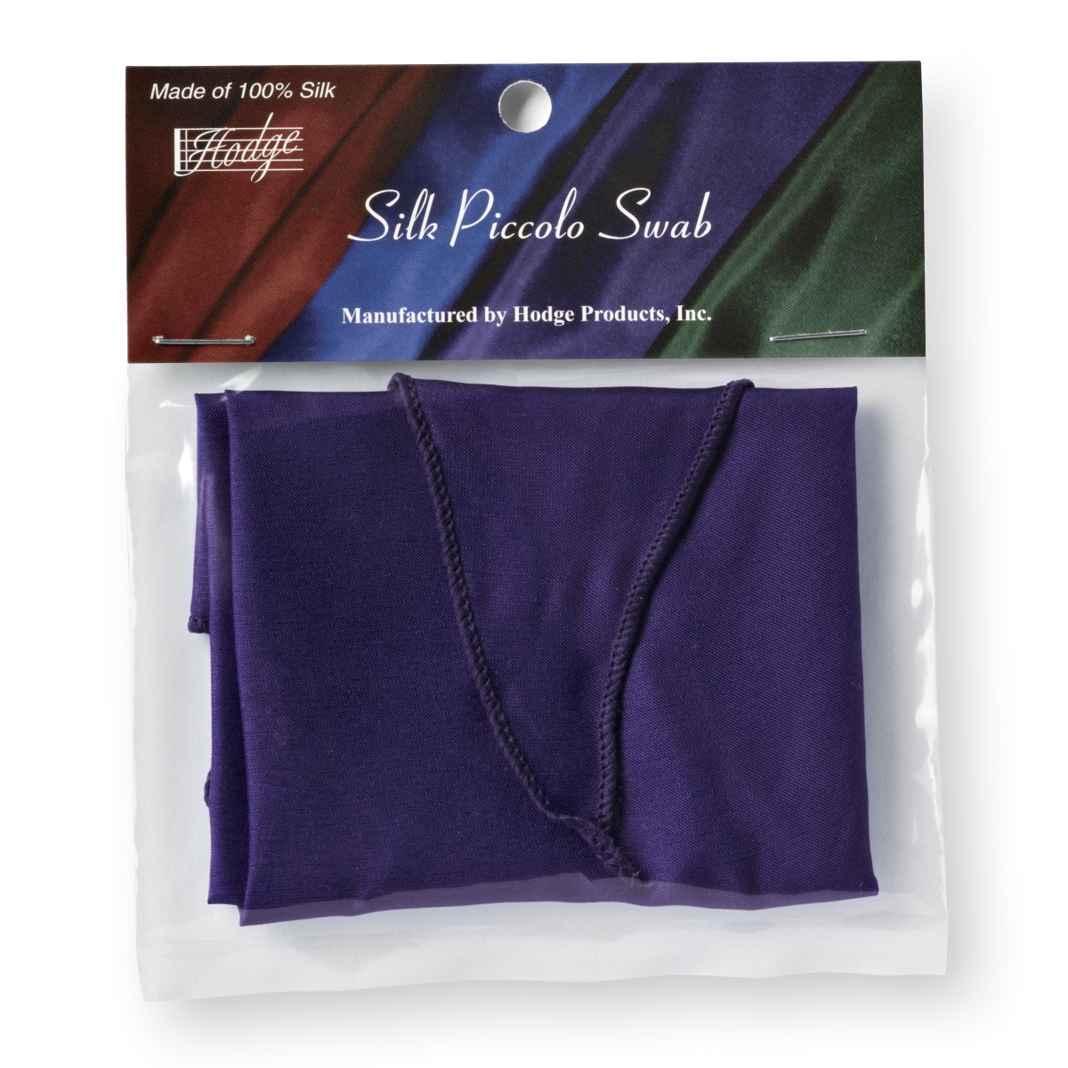 Hodge Silk Piccolo Swab - Purple
