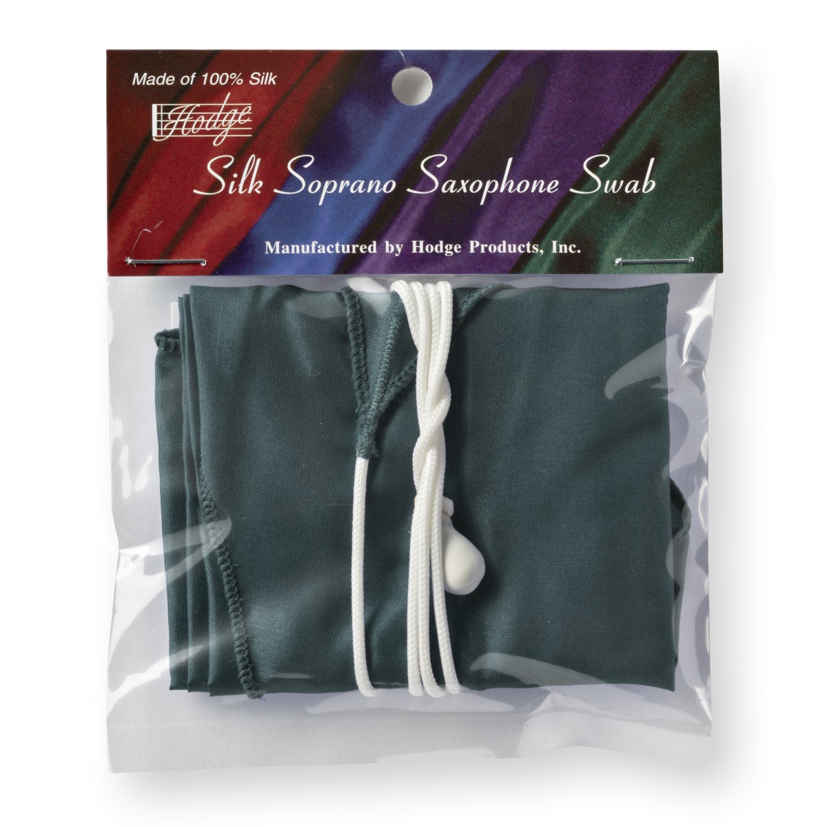 Hodge Silk Soprano Sax Swab - Green