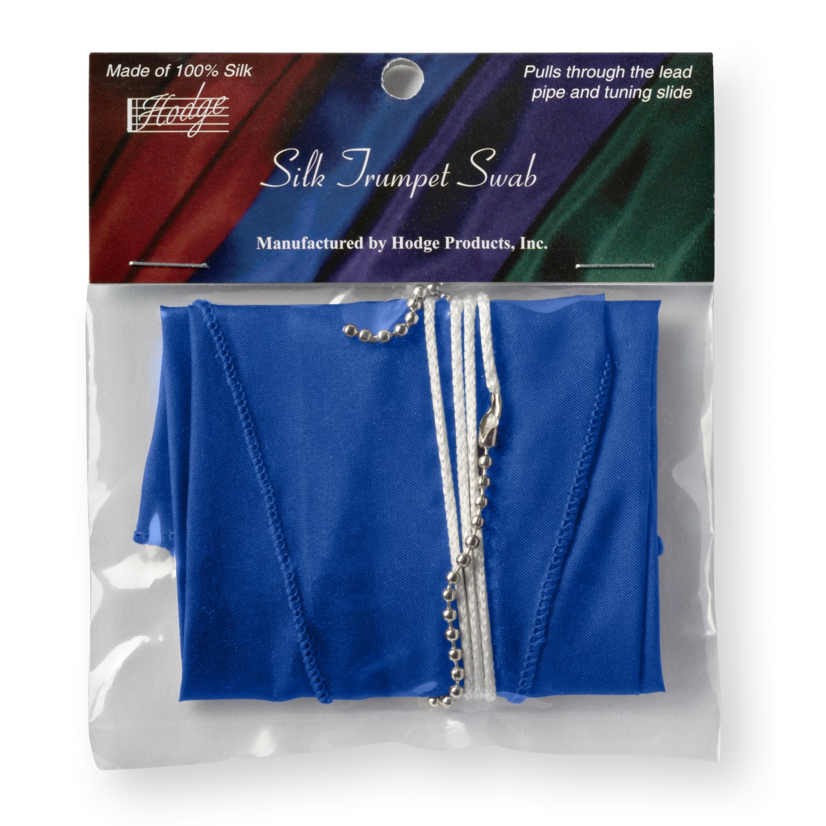 Hodge Silk Trumpet Swab - Blue