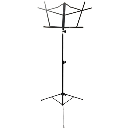 Cadence Music Stand W/Knobs W/Bag Blk