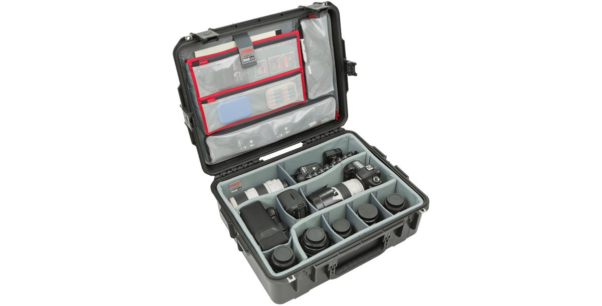 iSeries 3i-2217-8 Case w/Think Tank Designed Dividers and Lid Organizer