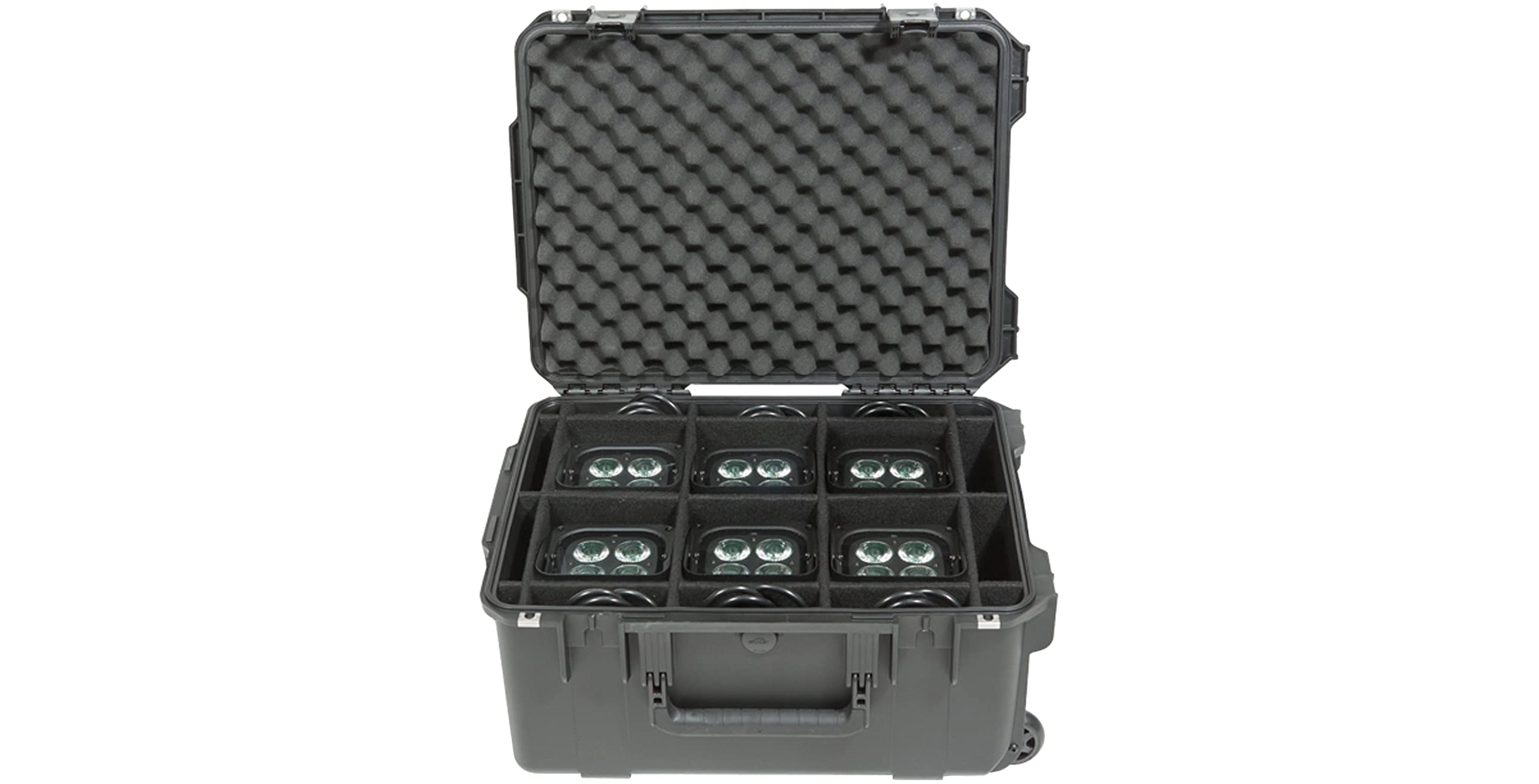 iSeries case for Chauvet Freedom Par, holds (6), wheels