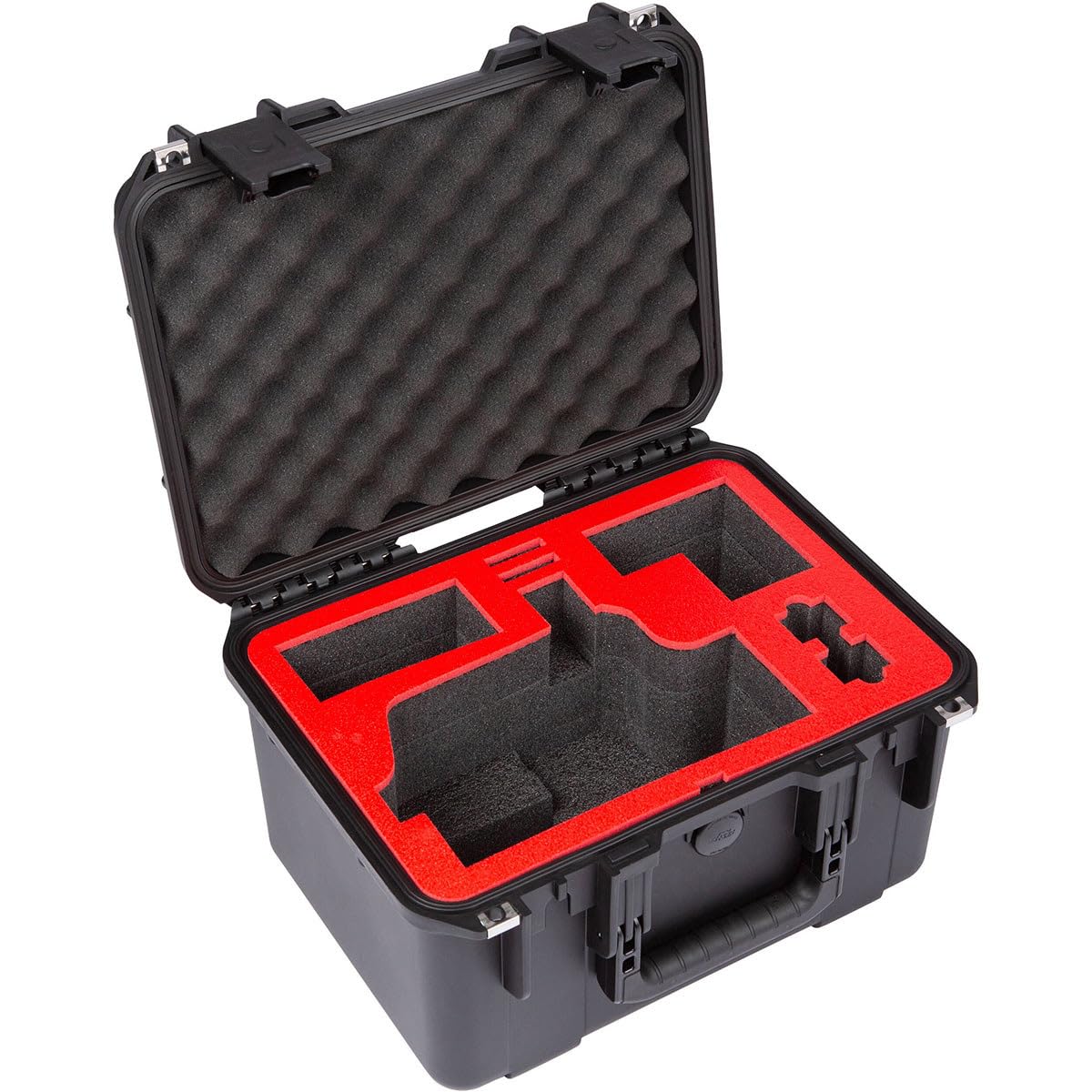 4U Injection Molded 11" Deep Rack w/ wheels and handle