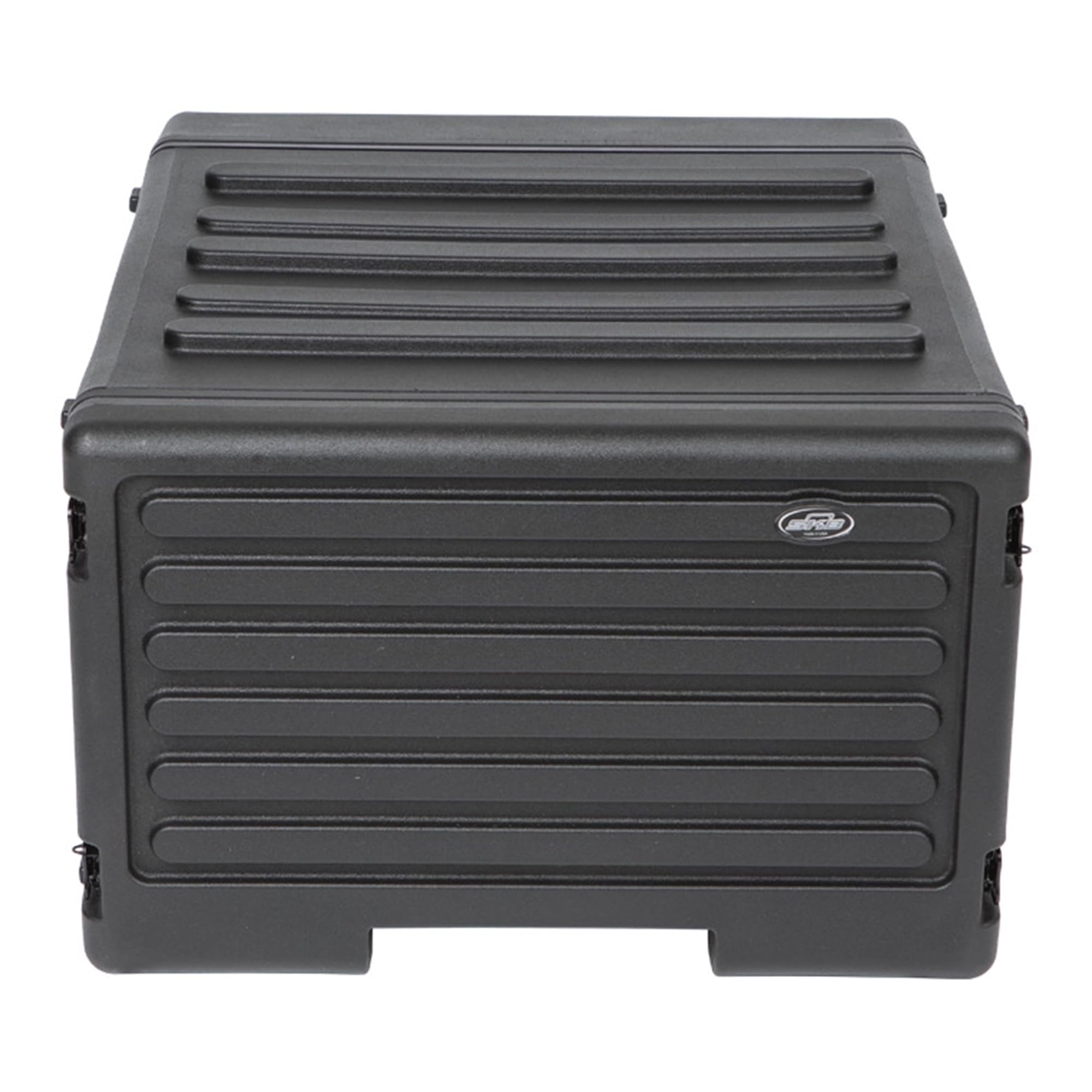 6U Space Rack stacks w/Roto Racks, wheels, and handle
