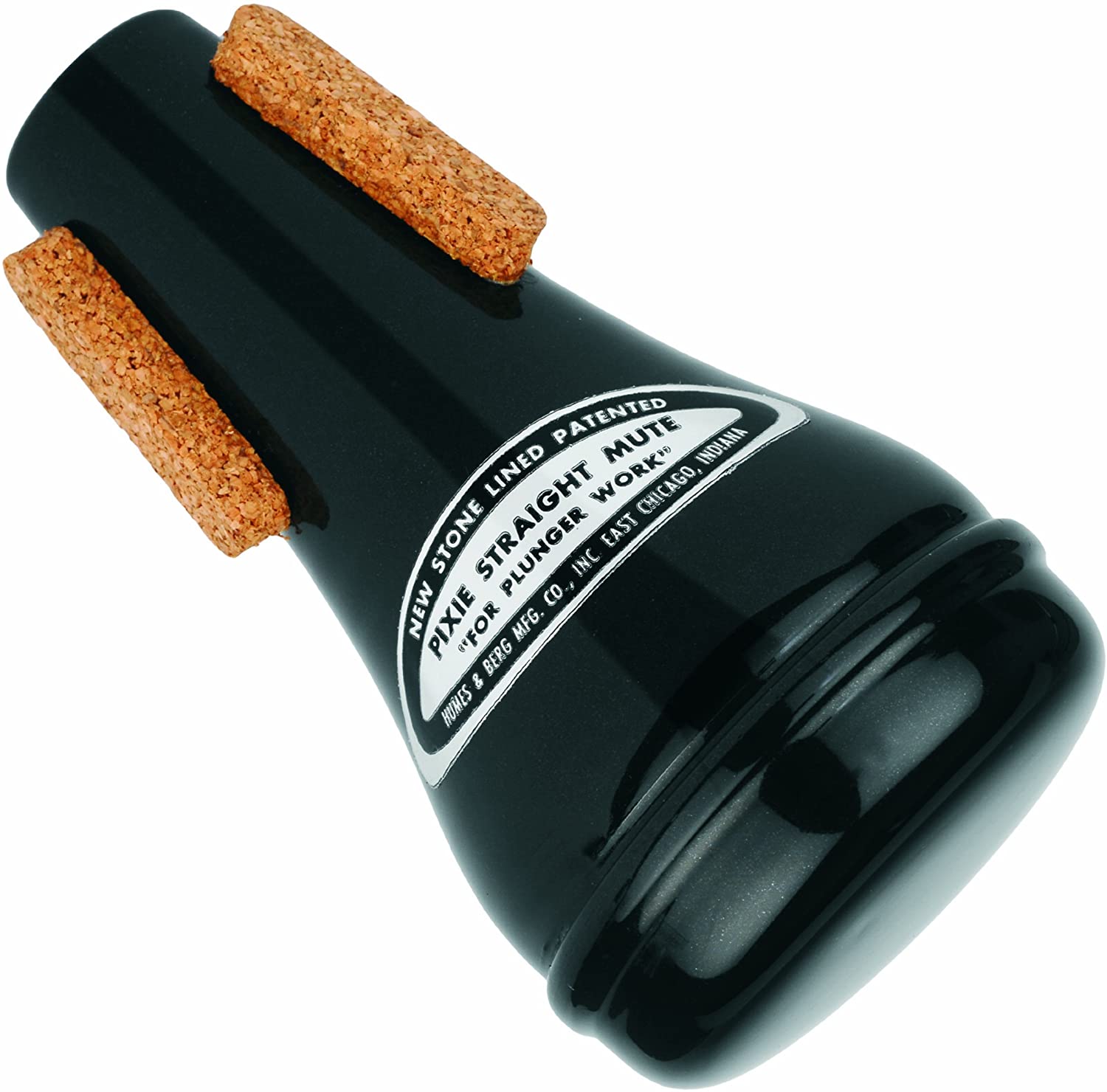 Humes & Berg Stonelined Pixie Straight Black Trumpet