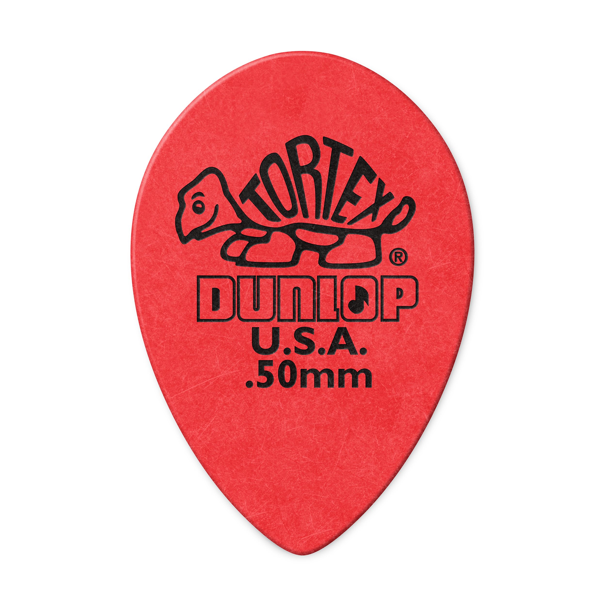 Dunlop TORTEX SMALL.50 TEARDROP RED/36