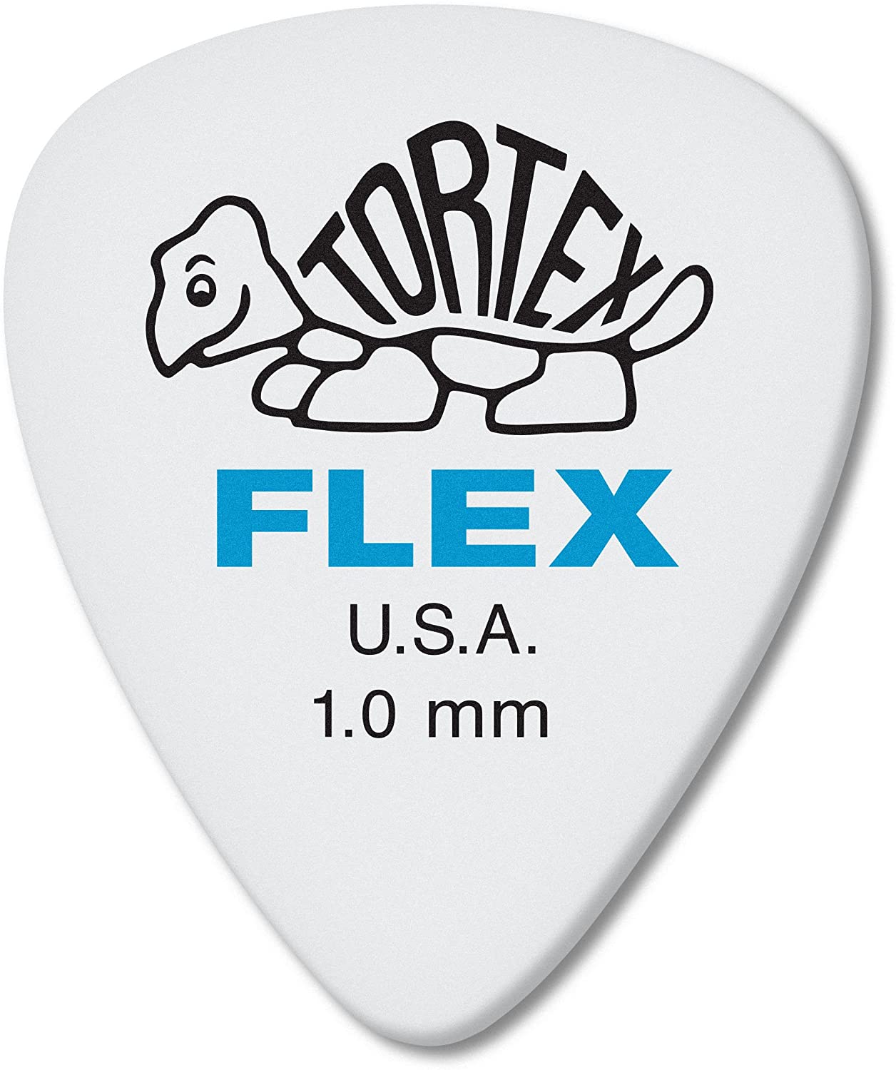 Dunlop Picks, 1.0 TORTEX FLEX STD NAT PK-72/BG