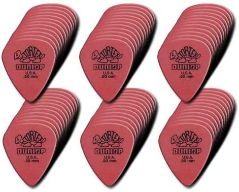 Dunlop Pick,Tortex,.50 Red Bag of 72