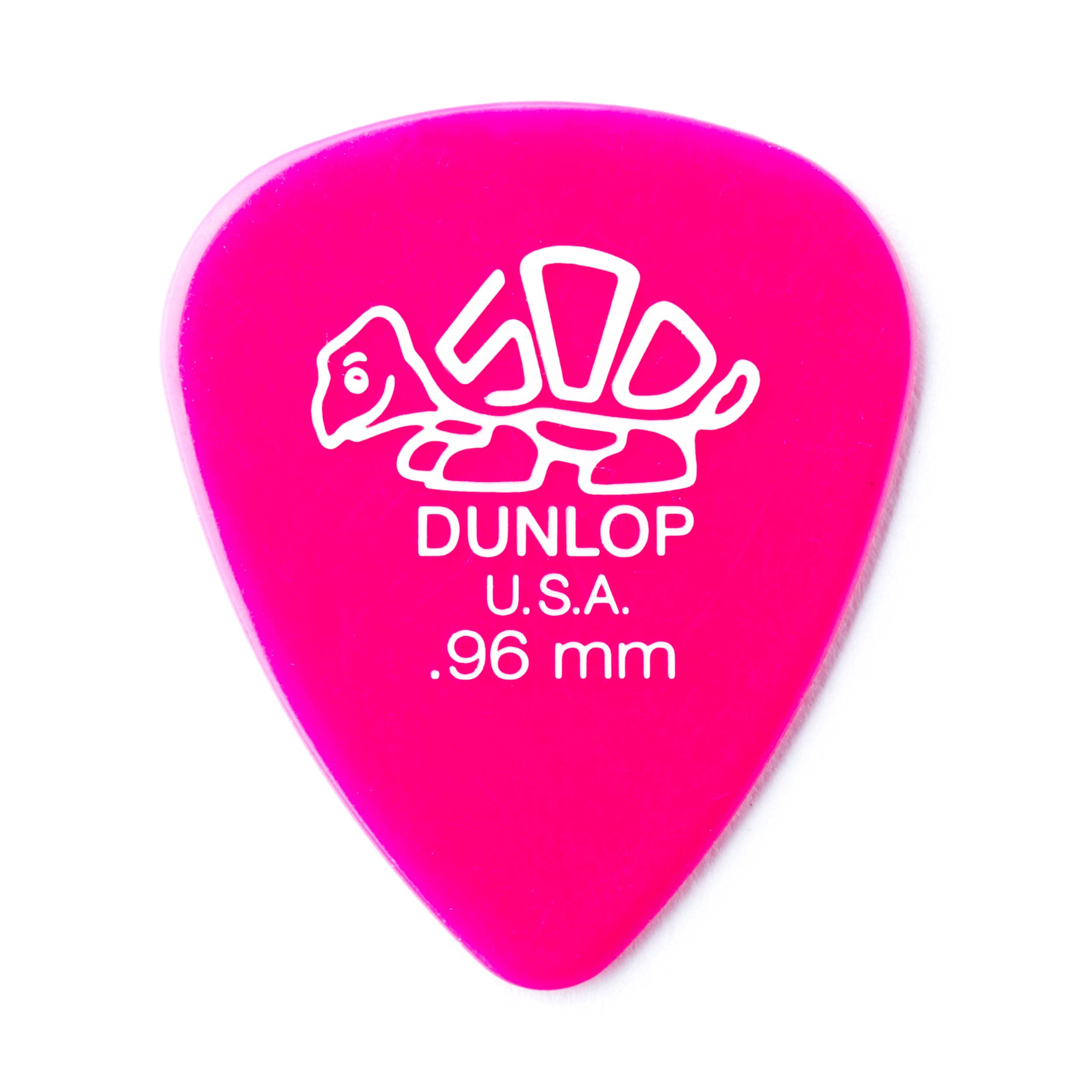 Dunlop Pick,Delrin,.96 Dk Pink Bag of 72