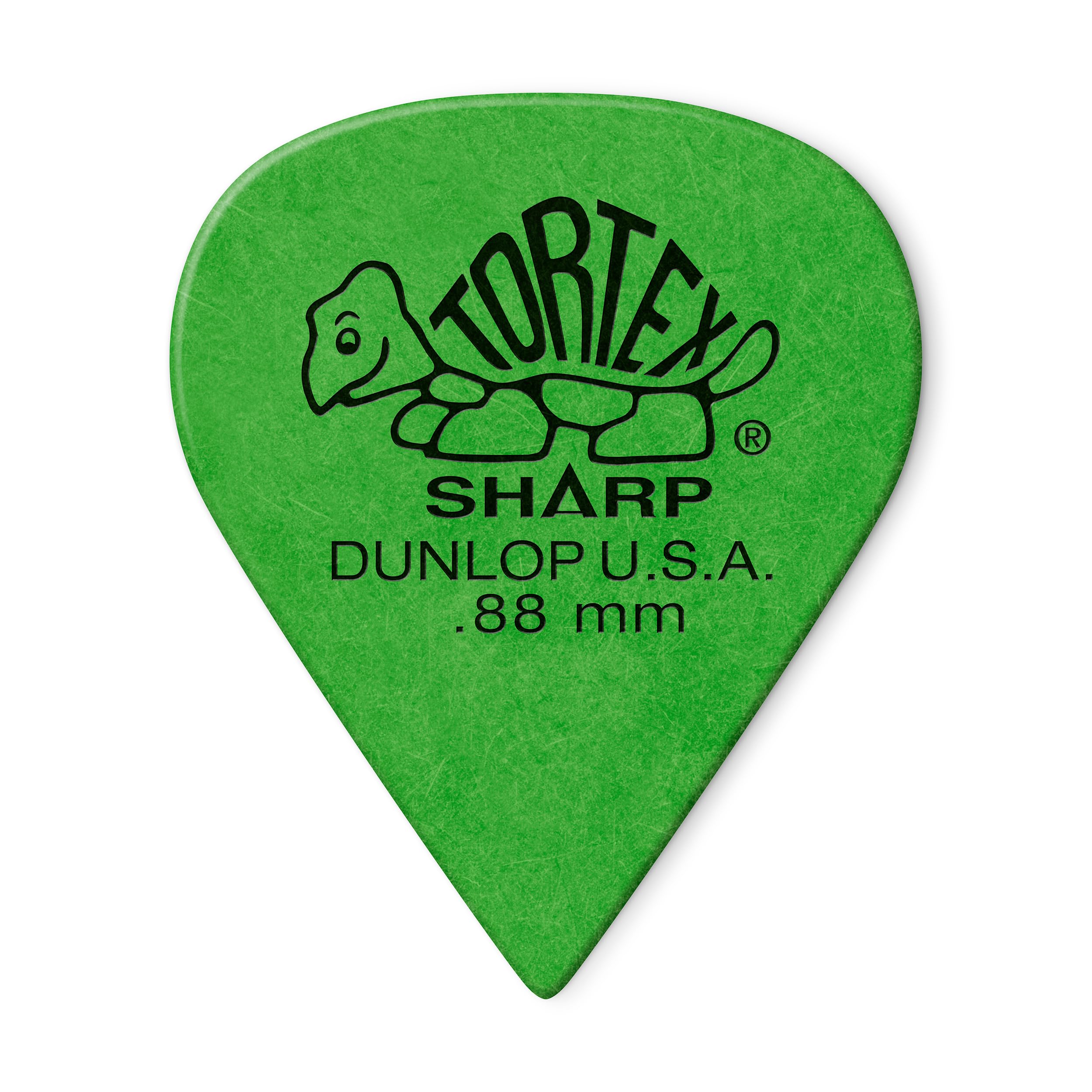 Dunlop .88 REFILL, GRN TORTEX SHARP