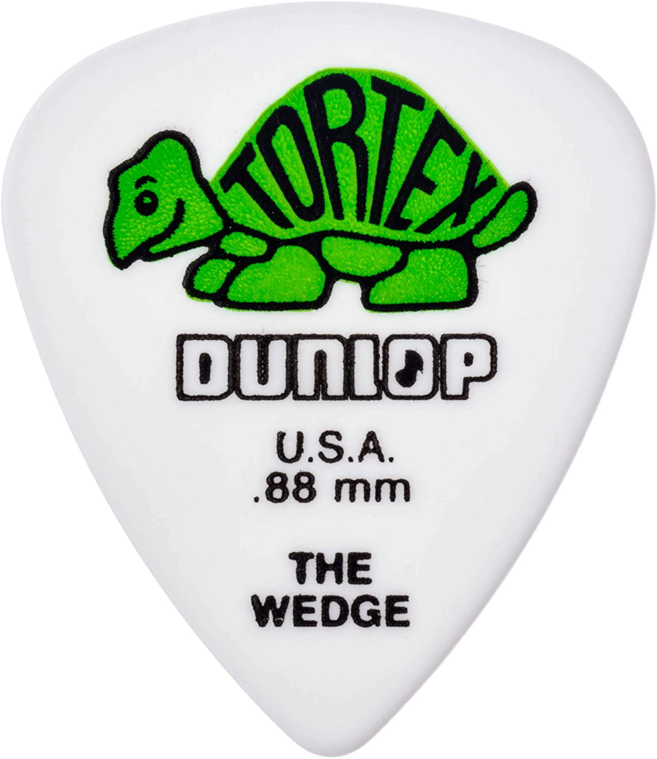 Dunlop Picks,Tortex Wedge 12pk .88