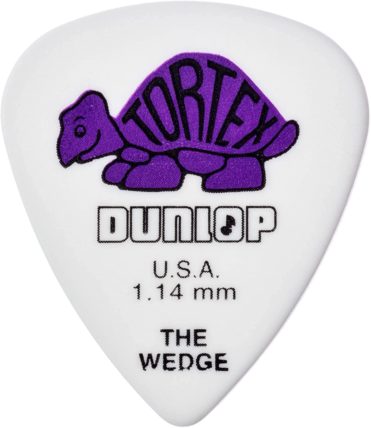 Dunlop 1.14 WEDGE RFILL WHITE/PRP PICKS