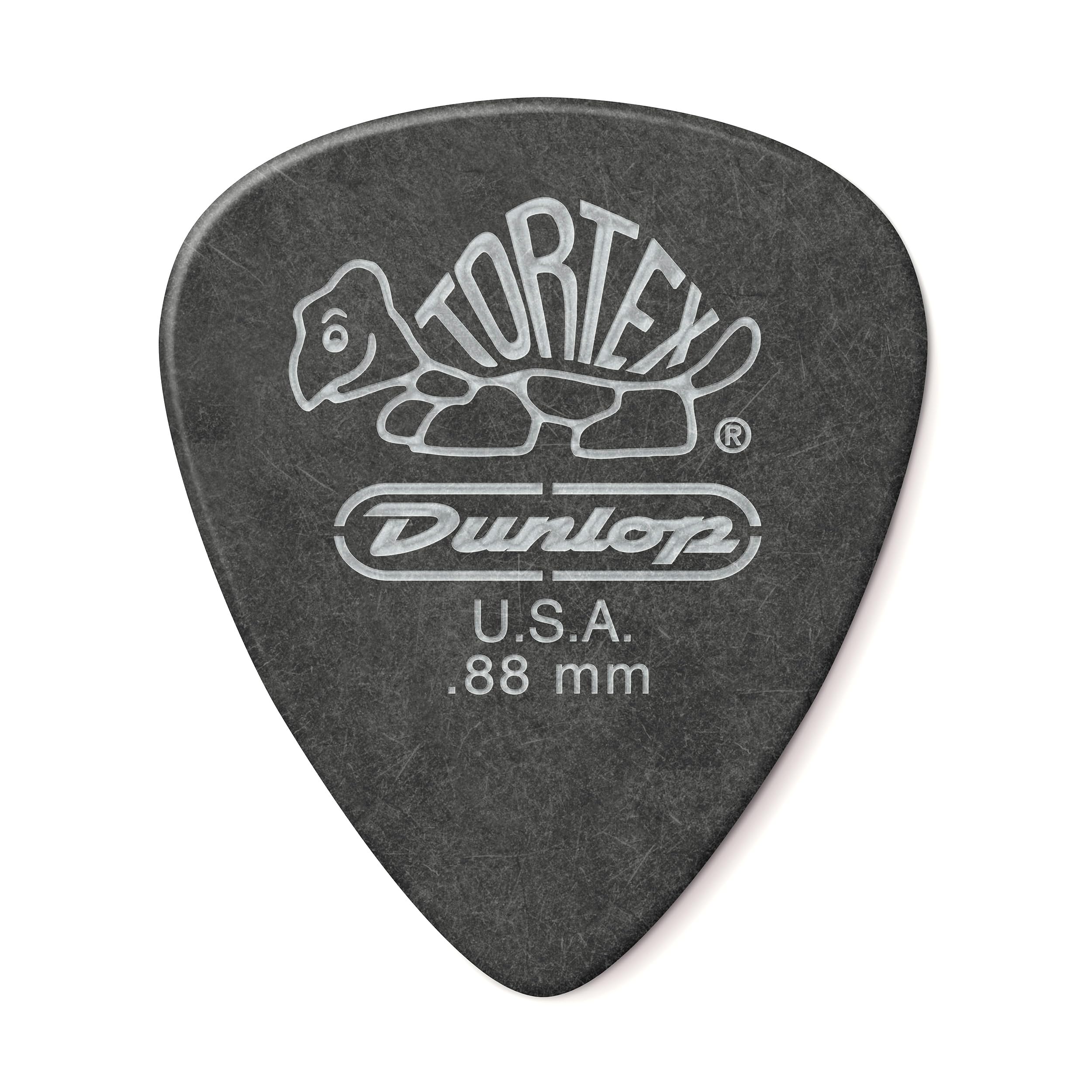 Dunlop .88 PITCH BLACK STANDARD PICKS