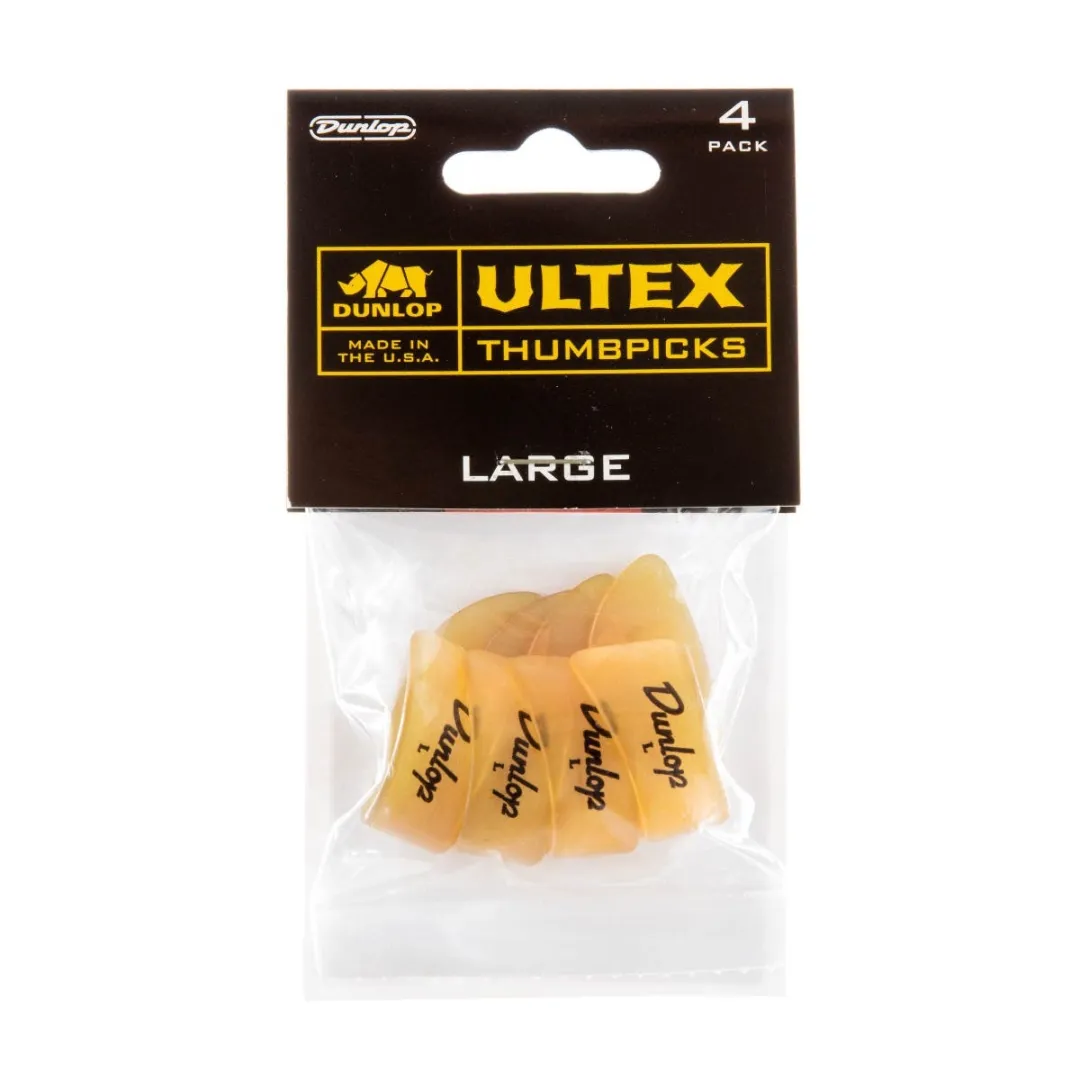 Jim Dunlop 9073P ULTEX Gold Thumb/PK LG-4/PLPK