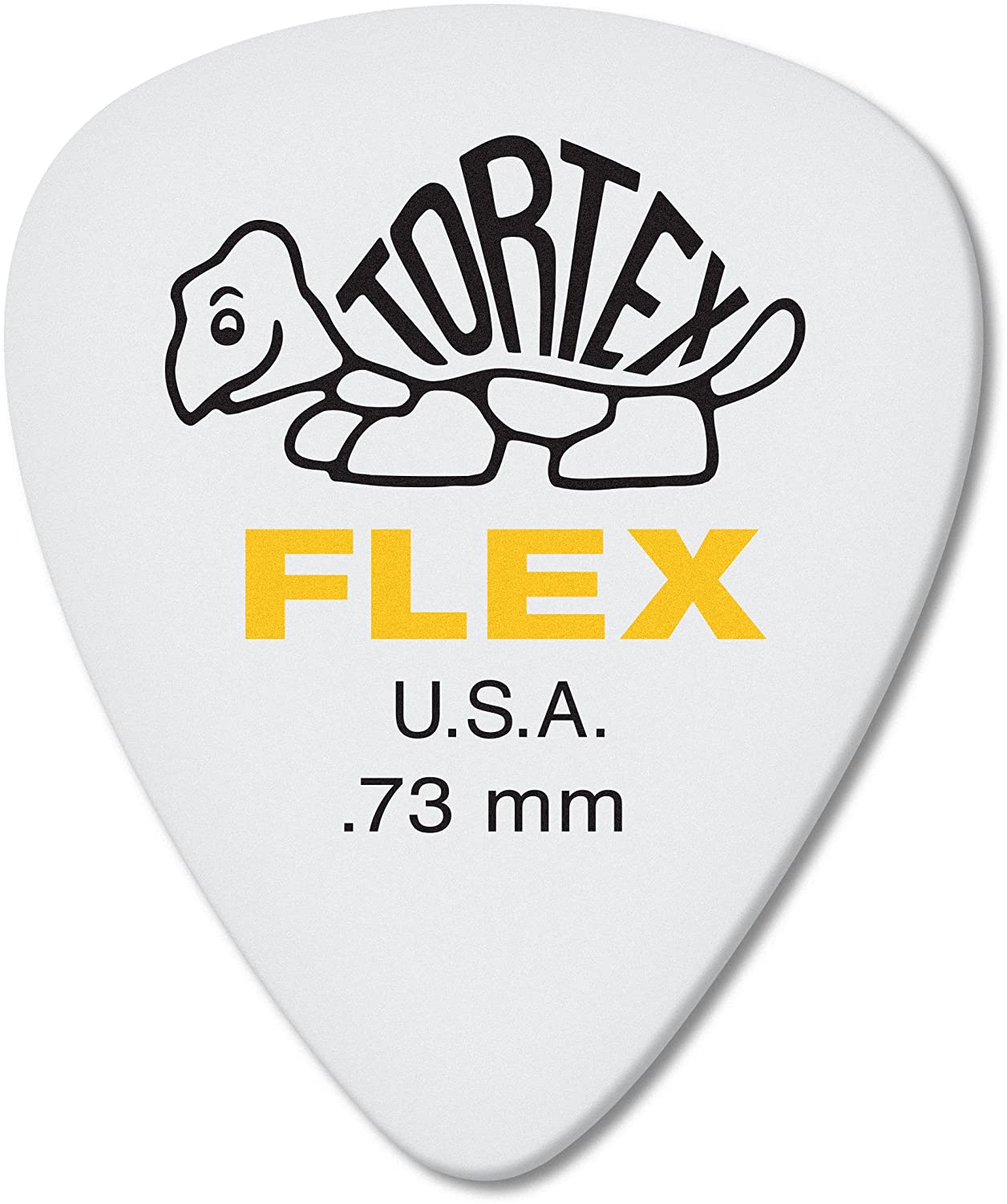 Dunlop Picks, .73 TORTEX FLEX STD NAT 12/PLYPK