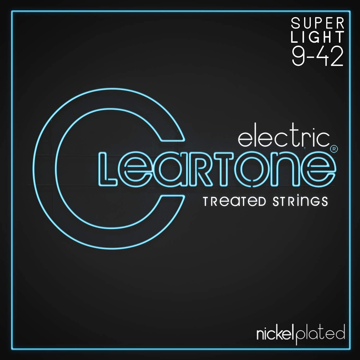 Cleartone Electric Nickel-Plated Strings, Ultra-Light 9-42