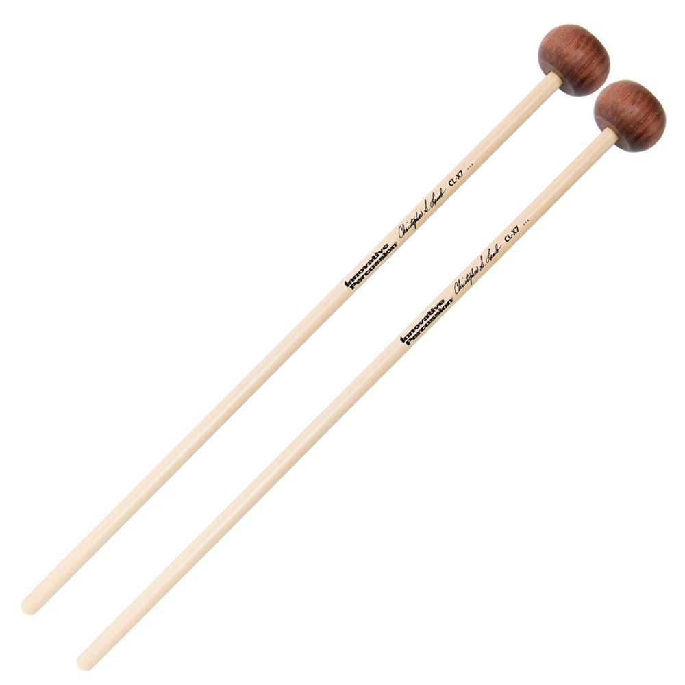 Innovative Percussion Mallets, Xylophone, Medium,  32x20mm Wood Disk, Rattan