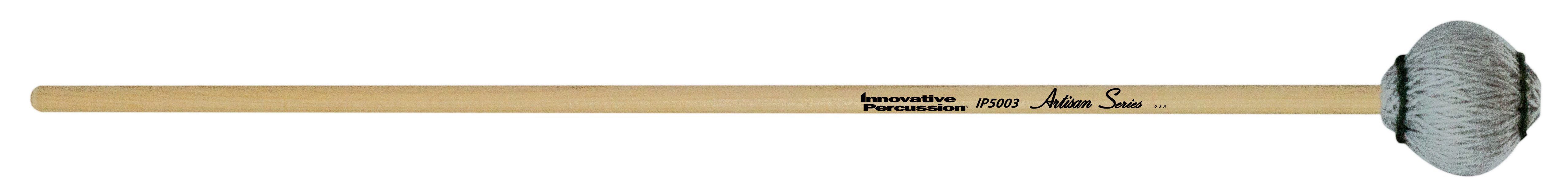 MEDIUM MARIMBA MALLETS - LIGHT GRAY YARN - CEDAR