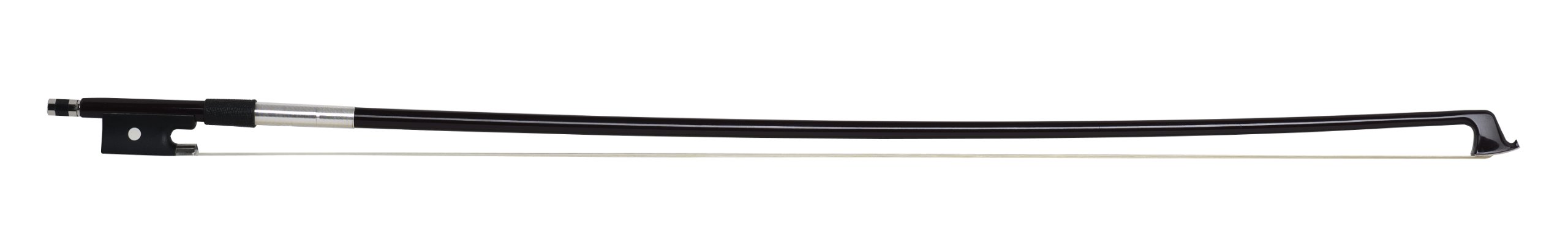 Glasser Premium Fiberglass Violin Bow Silver Wrap 4/4