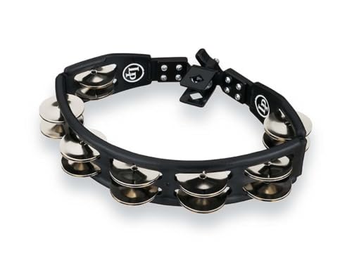 CYCLOPS MOUNTED TAMBOURINE BLACK STEEL
