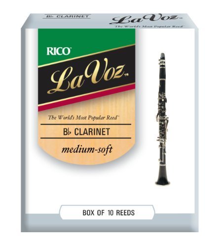 Reeds, La Voz, Bb Clarinet, Medium Soft, 10ct