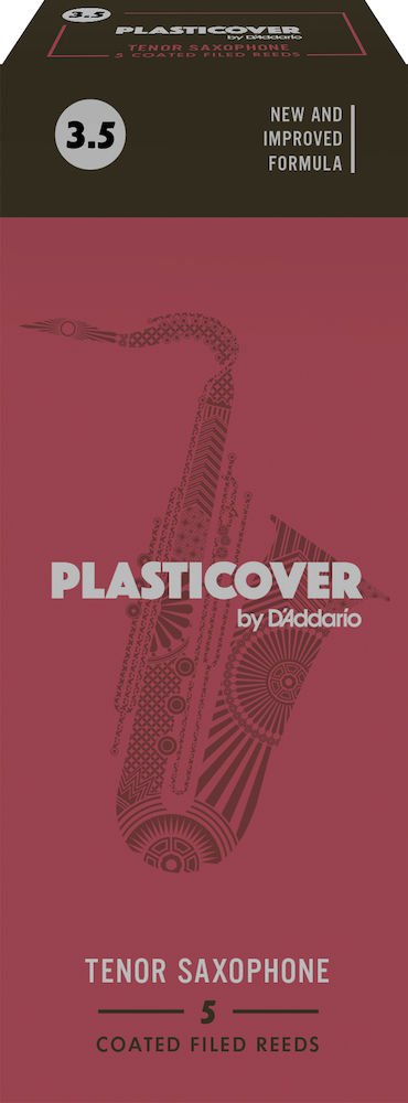 Reeds, Plasticover, Tenor Sax, Strength 3.5, 5ct
