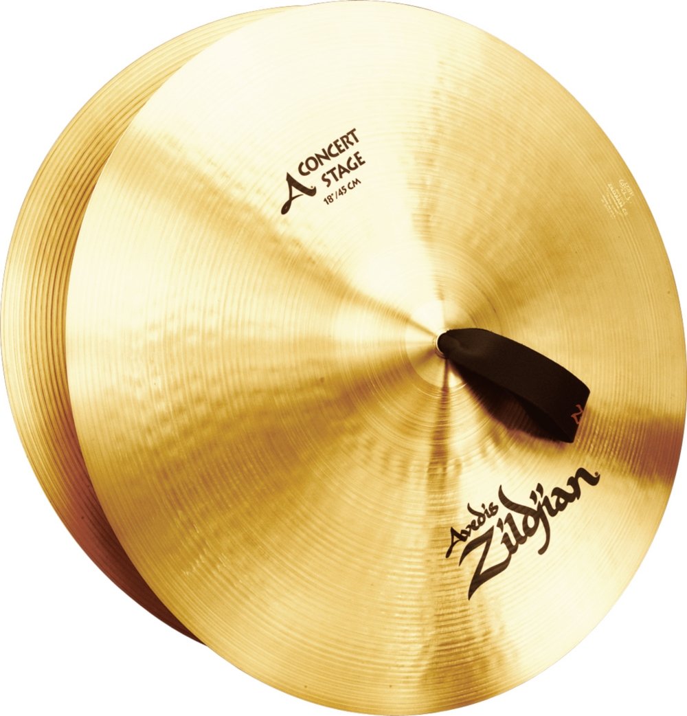 18" A Zildjian Concert Stage Pair