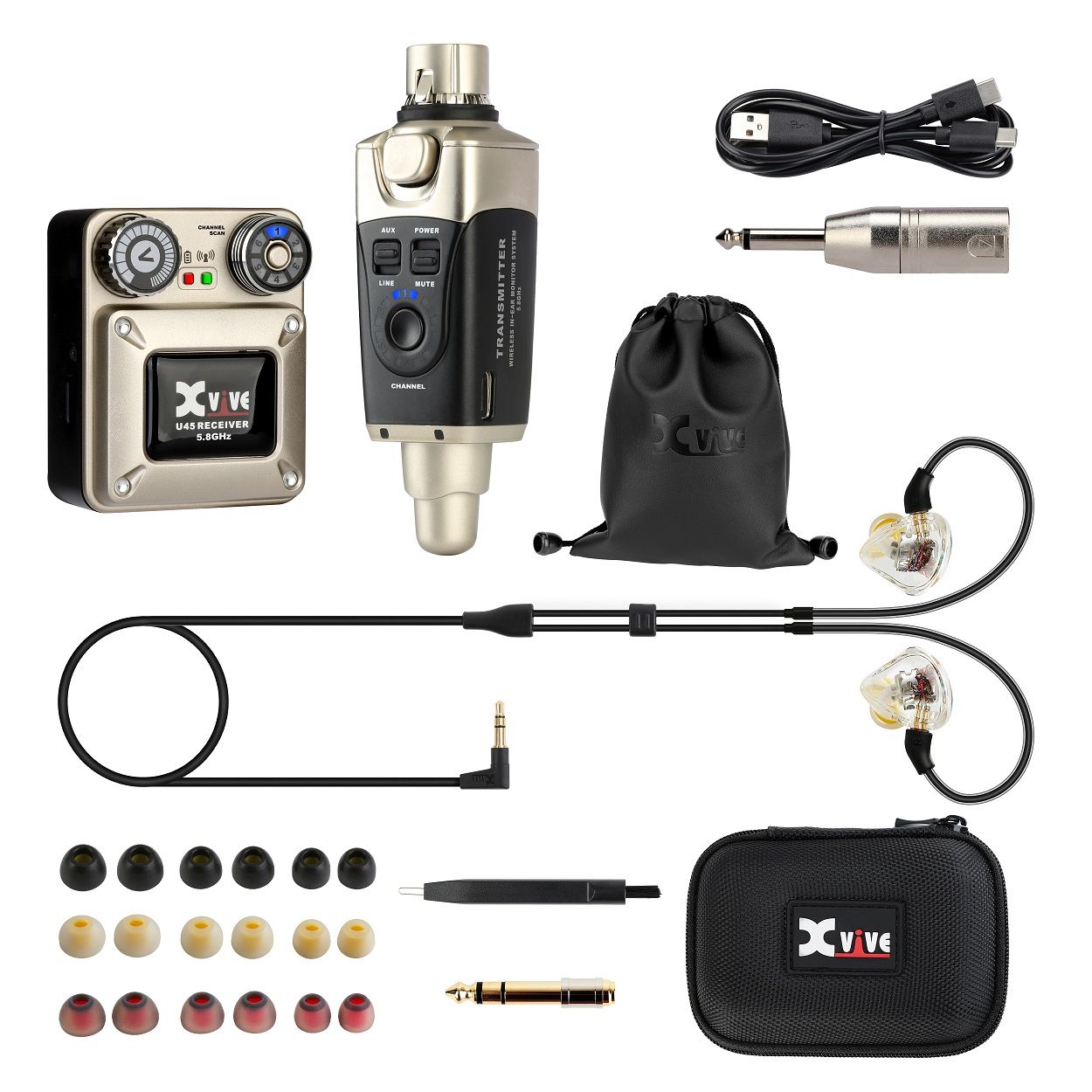 IEM wireless system and In ear buds