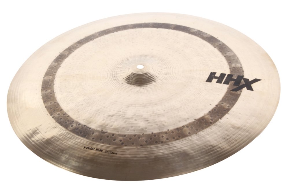 SABIAN 21" HHX 3-POINT RIDE BR.