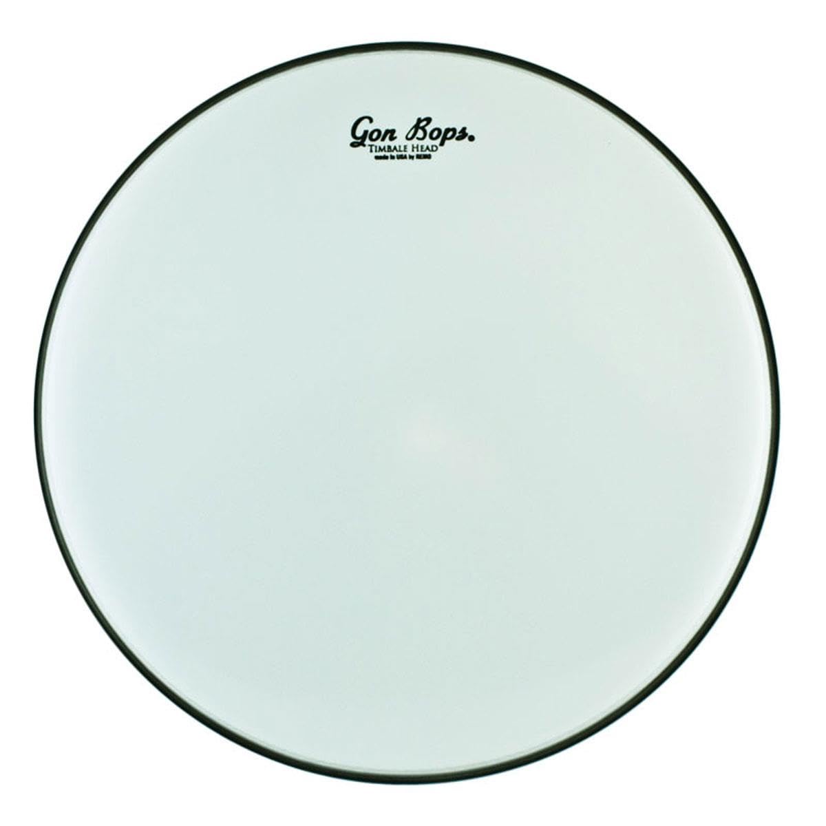 Gon Bops Remo 13" Smooth White Timbale Head w/GB Logo