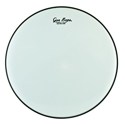Gon Bops Remo 15" Smooth White Timbale Head w/GB Logo